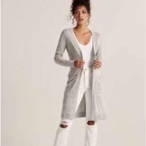 Abercrombie long cozy cardigan